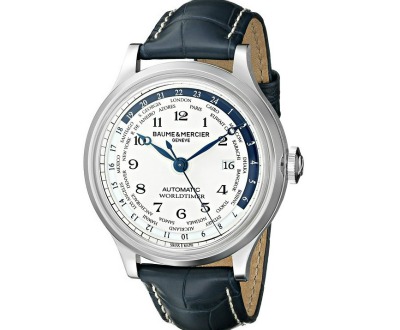 Baume and Mercier Capeland World Timer Watch