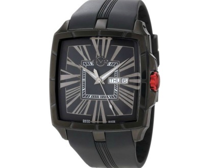 GV2 by Gevril Men's Rubber Watch