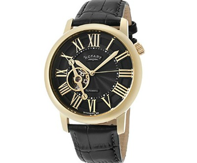 Rotary Men's Genuine Leather Watch