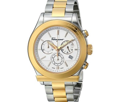 Stainless Steel and Gold Ion-Plated Watch
