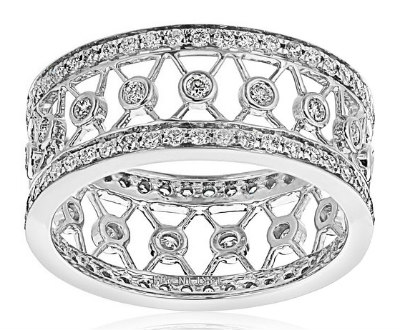 Diamond White Gold Eternity Ring