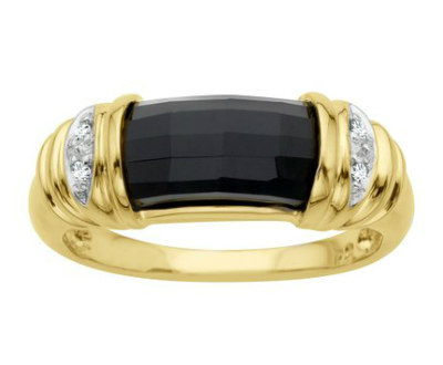 Onyx 14K Gold Ring