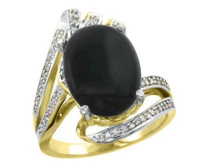 Onyx Bypass Ring