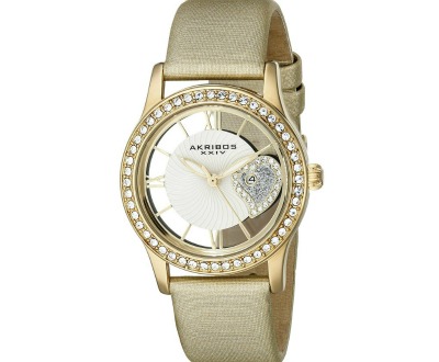 Akribos Women's Gold Watch