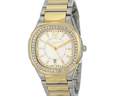 Akribos Women's Impeccable Crystal Watch