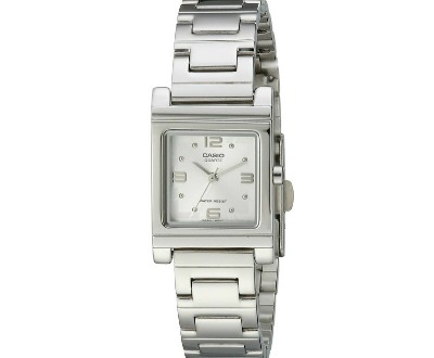 Casio Shell White Dial Watch