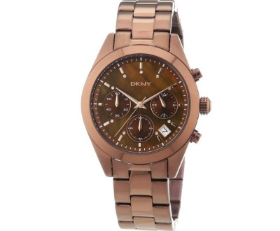 DKNY Brown Stainless-Steel Quartz Watch