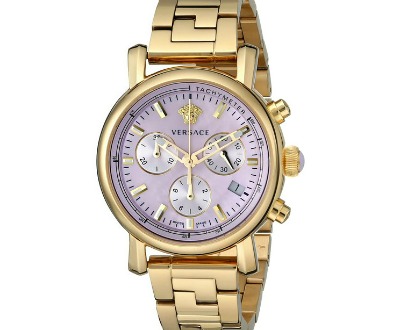 Gold Ion-Plated Stainless Steel Watch
