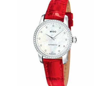 Mido Leather Strap Women's Watch