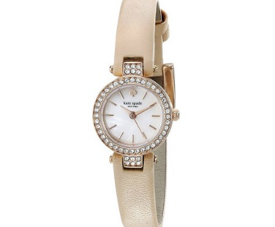 Tiny Metro Crystal-Accented Gold-Tone Watch