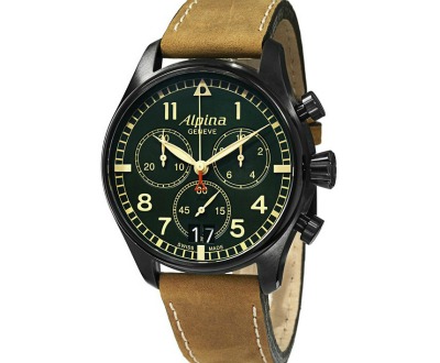 Alpina Green Dial Men's Watch