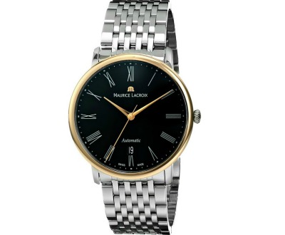 Automatic Stainless Steel and Gold Watch