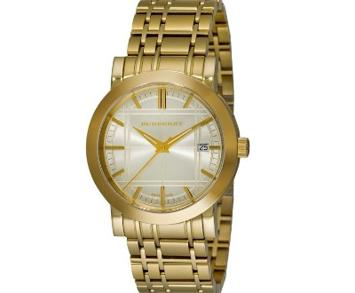 Burberry Men's Gold Dial Watch