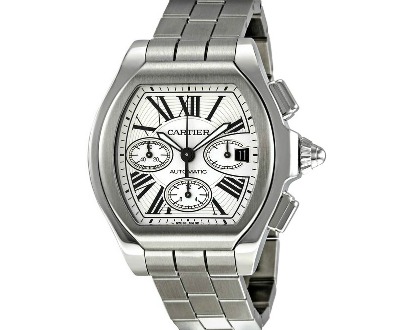 Cartier Men Roadster Silver Watch
