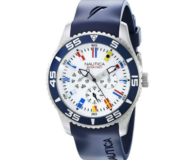 Flags Stainless Steel Watch