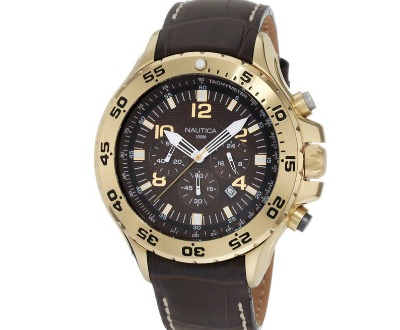 Gold-Tone Stainless Steel Watch