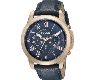 Grant Chronograph Leather Watch