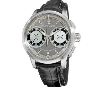 MasterPiece Grey and Silver Dial Watch