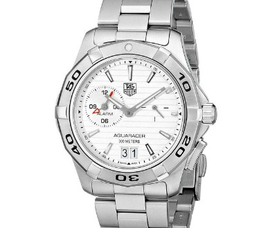 Stainless Steel Analog with Stainless Steel Bezel Watch