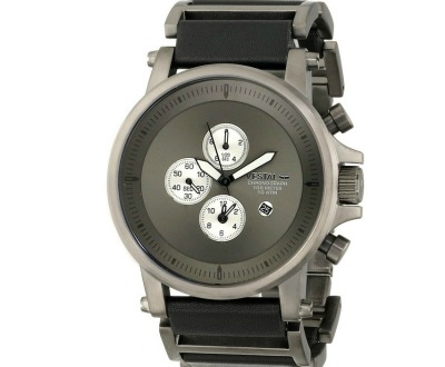 Vestal Men's Plexi Black Watch