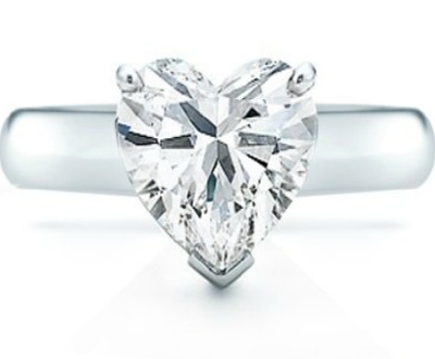 Certified Heart Cut Solitaire Diamond