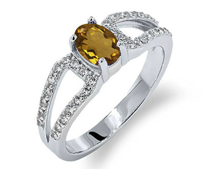 ø Champagne Quartz Rings | Shop Online for Diamond Jewelry ø