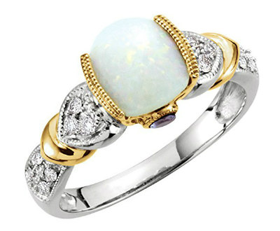 Opal Genuine Ring