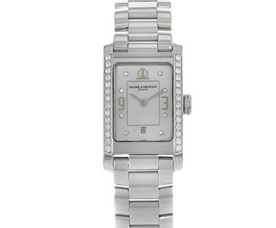 Baume and Mercier Diamond Quartz Watch