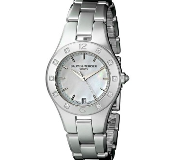 Baume and Mercier Linea Silver Watch