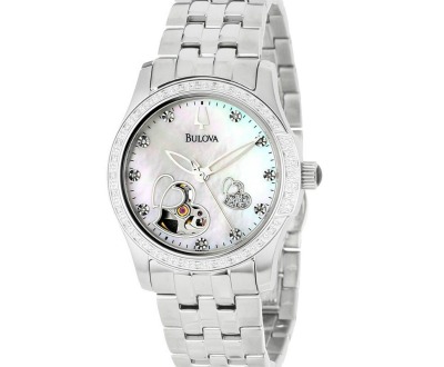 Bulova Diamond Accented Automatic Watch