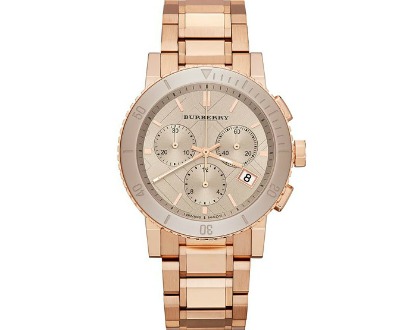 Burberry Women's Rose Gold-Finished Watch