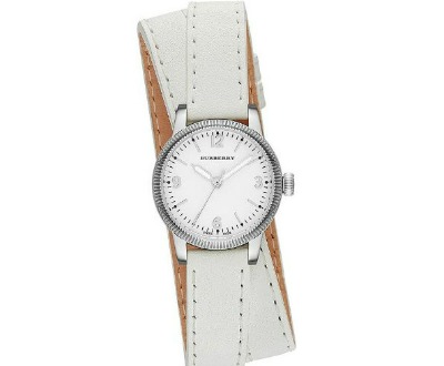 Burberry Women's White Leather Watch