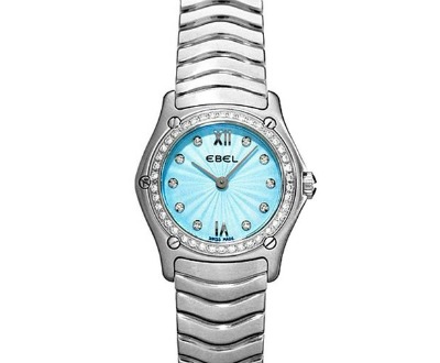 Classic Wave Blue Dial Watch