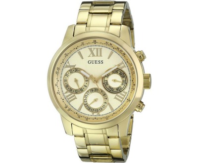 GUESS Gold-Tone Multi-Function Watch