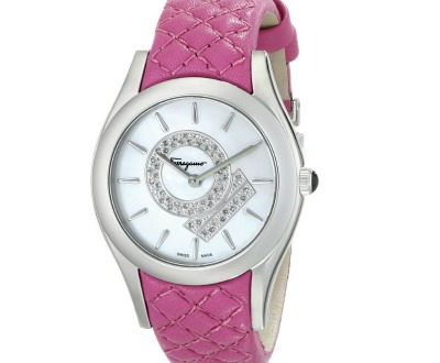 Lirica Diamond-Accented Stainless Steel Watch