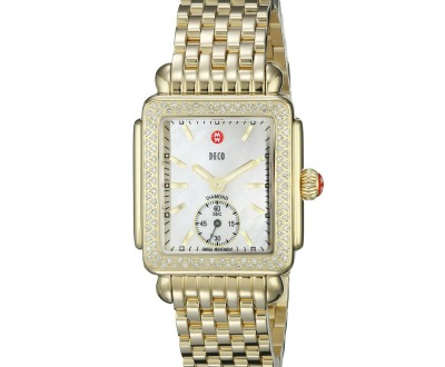MICHELE Women's Gold-Plated Watch