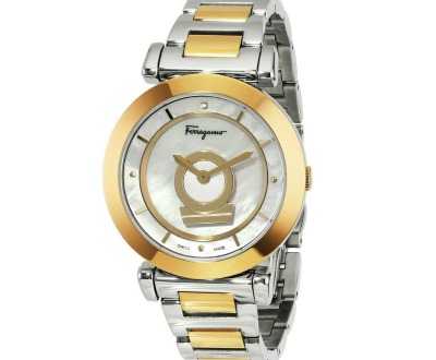 Minutteo Gold Mother-Of-Pearl Diamond Watch