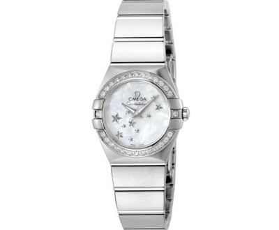 Omega Constellation White Pearl