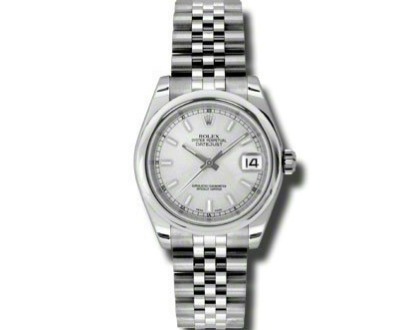 Rolex Silver Dial Women's Watch