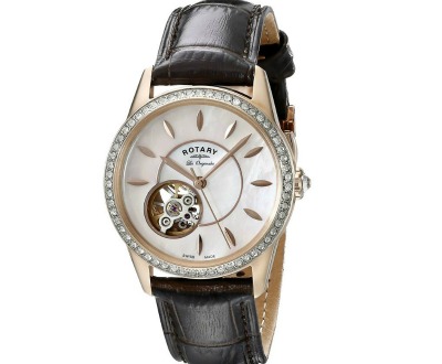 Rotary Women's Automatic Brown Watch